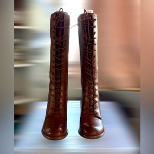 Patricia Nash, brown calf boots